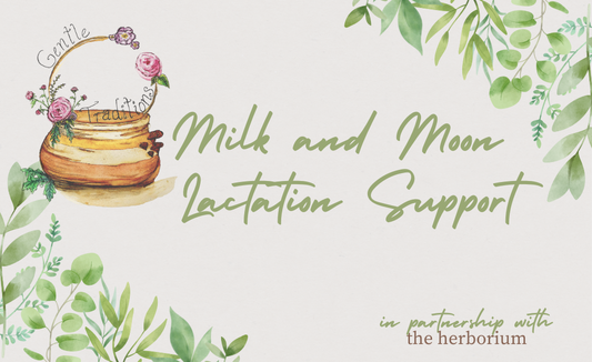 Milk and Moon Lactation Support Herbal Tea - Gentle Traditions X The Herborium